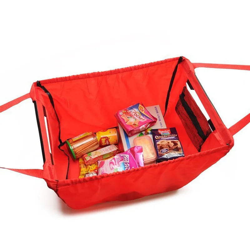 Thermal Insulated Shopping Grocery Cart Bag Novelty Reusable Foldable