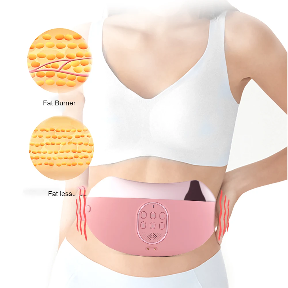 Portable Electric Heating Pad For Cramps Ems Body Slimming Massager