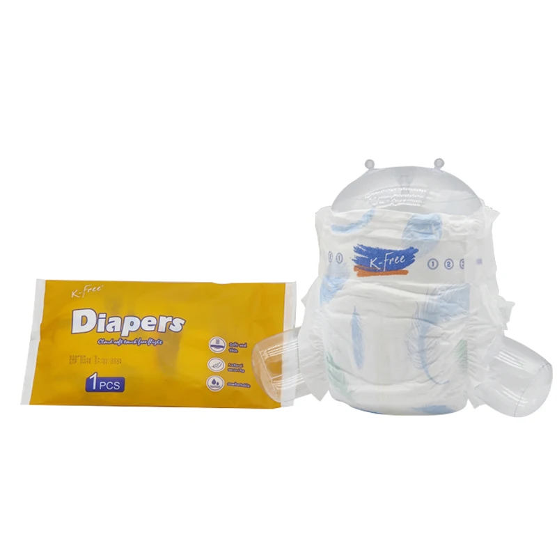 

New design A grade baby diaper pull up nappy Rejected B grade Fiber Natural Disposable Baby Diaper