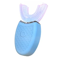 

Rechargeable Blue Led Light Silicone Teeth Whitening Accelerator Wholesale Handle Silicone Mouth Tray