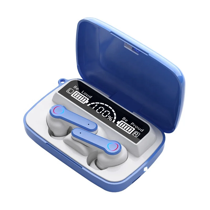 

2021 PJD M19 gamer headphones 3300mAh power bank for mobile phone gaming headset M19 earbuds