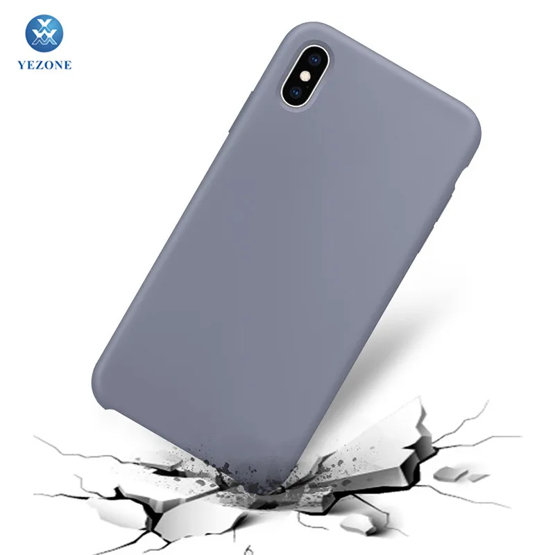 

Premium Shockproof Liquid Silicone Rubber Phone Case For iPhone XS XS Max case