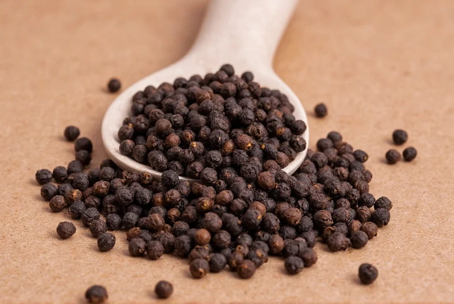 Map showing major black pepper growing regions with climate zones and harvest seasons