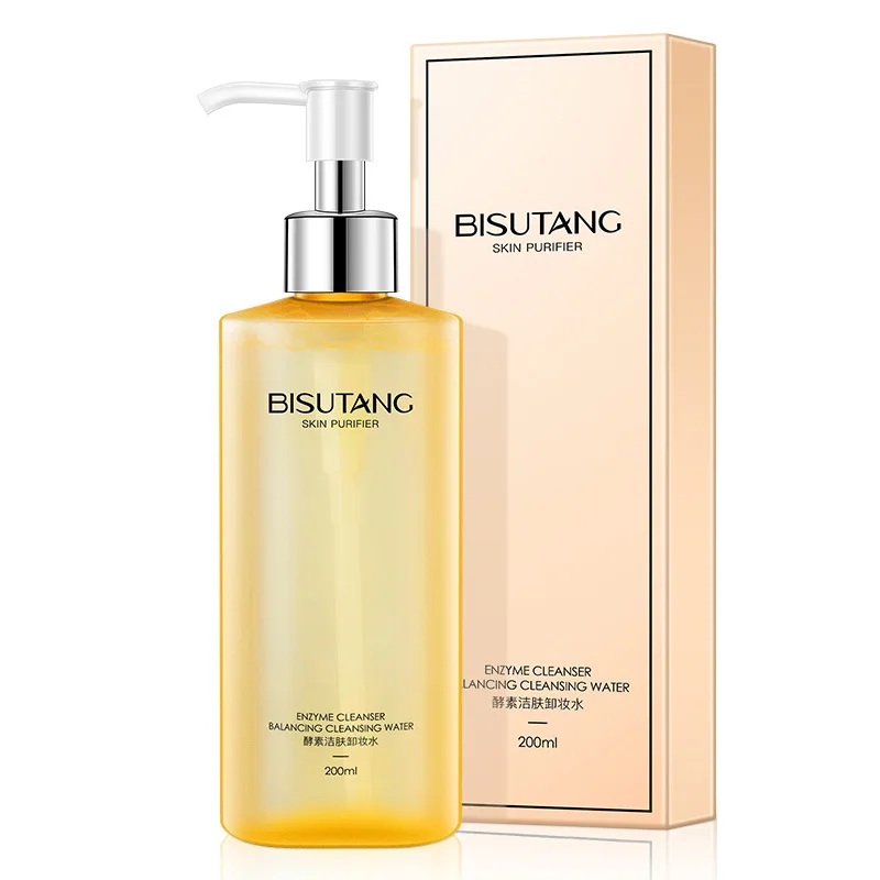 

BISUTANG Custom Organic Enzyme Cleansing Water Private Label Eye Lip Face Moisturizing Deep Cleansing Makeup Remover