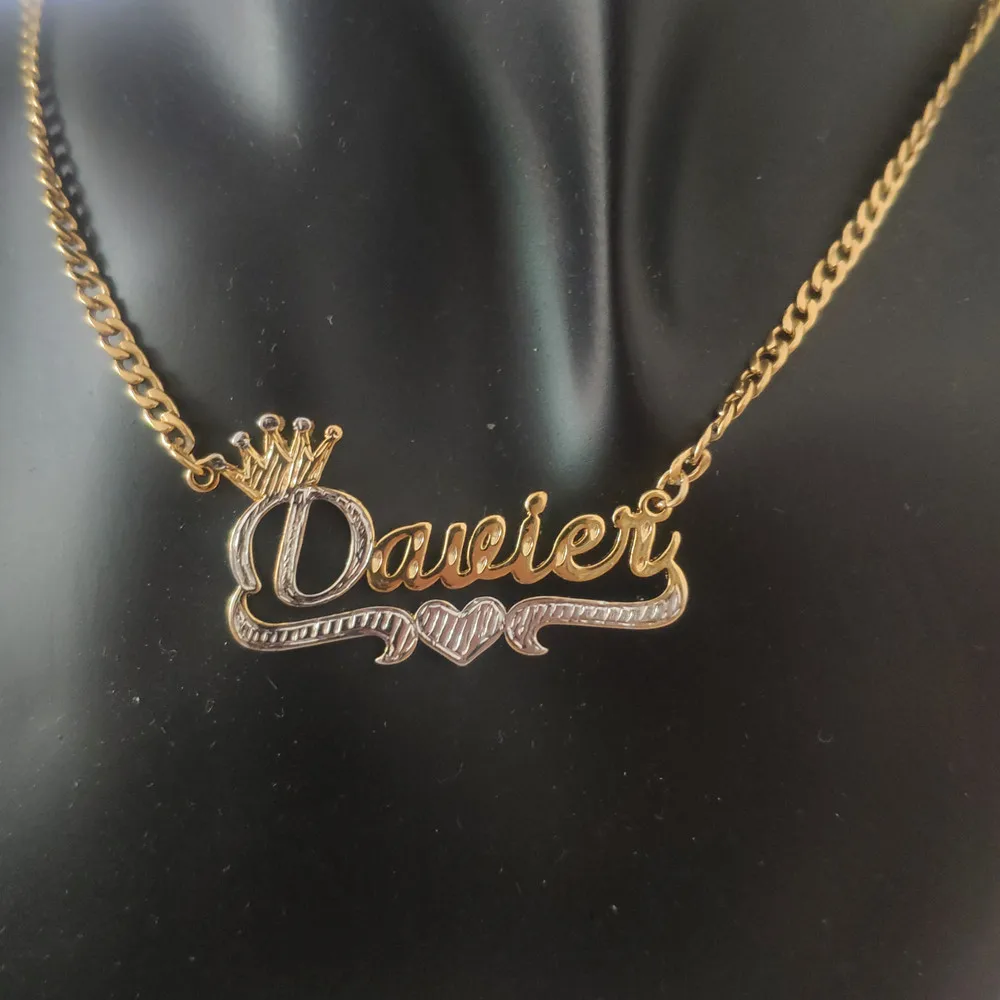 New Style Cartoon Shape Custom Two Tone Name Necklace Personalized Double Gold Plated Nameplate 3d Necklace Buy Personalized Double Gold Plated Nameplate 3d Necklace Custom Two Tone Name Necklace Double Plated Nameplate Necklace New Style Cartoon Shape Custom Two Tone Name Necklace Personalized Double Gold Plated Nameplate 3d Necklace Buy Personalized Double Gold Plated Nameplate 3d Necklace Custom Two Tone Name Necklace Double Plated Nameplate Necklace