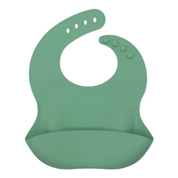 

2020 china Wholesale high quality toddler disposable baby bibs manufacturer waterproof silicone baby bib for newborn baby, Customized color