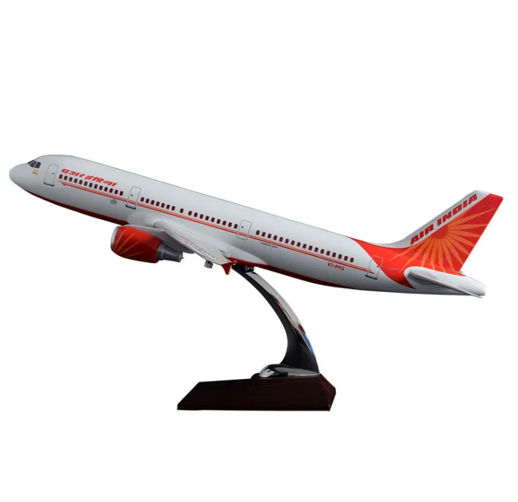 

Business Gift Manufacturers Custom AIRBUS A320 India Aircraft Model Passenger Aircraft Model Simulation Model 47cm