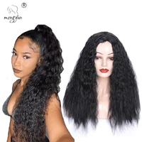 

10 Colors Wholesale Colored Wig High Quality Natural Wave Wigs For Black Women Cheap Long 24" Synthetic Wig Muti-colors