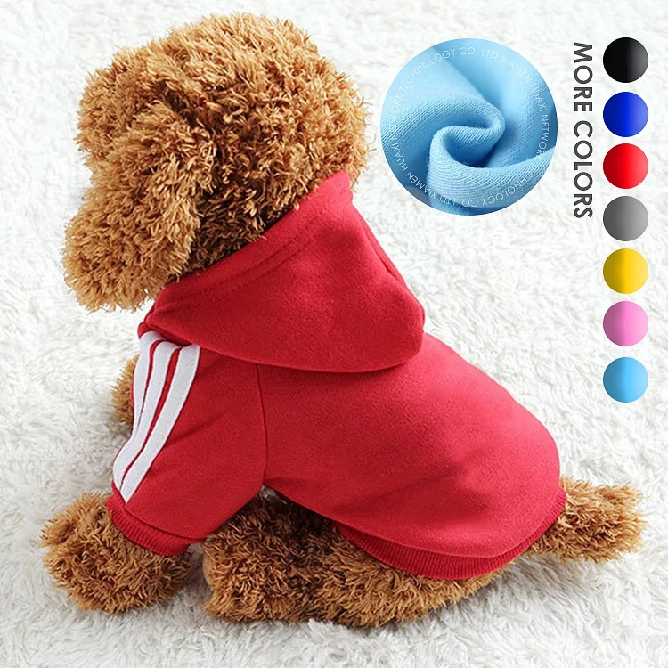 

2021 new sports style Pure color designer dog clothes