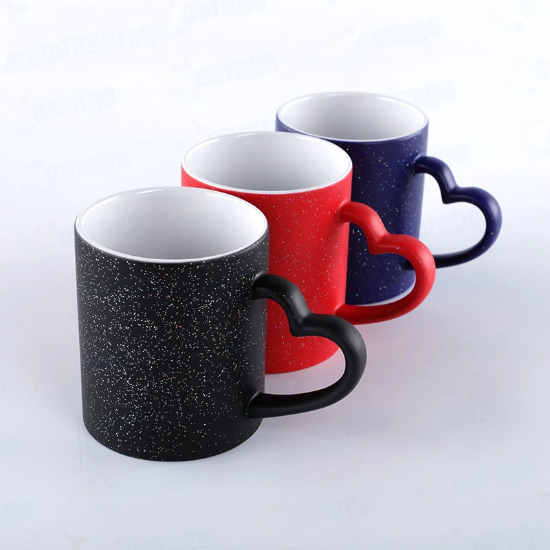 

Supplier wholesale 11oz black white ceramic sublimation blank mug for sale