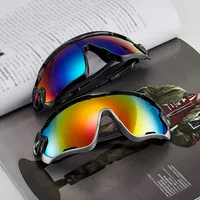 

NEW MATERIAL UV400 ultraviolet-proof wide mirror Wholesale durable outdoor sports sunglasses