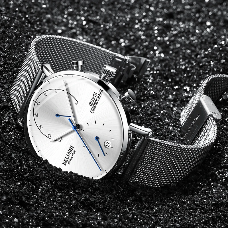 

537 Multi-function Fashion Waterproof Luminous Luxury Quartz man Watch