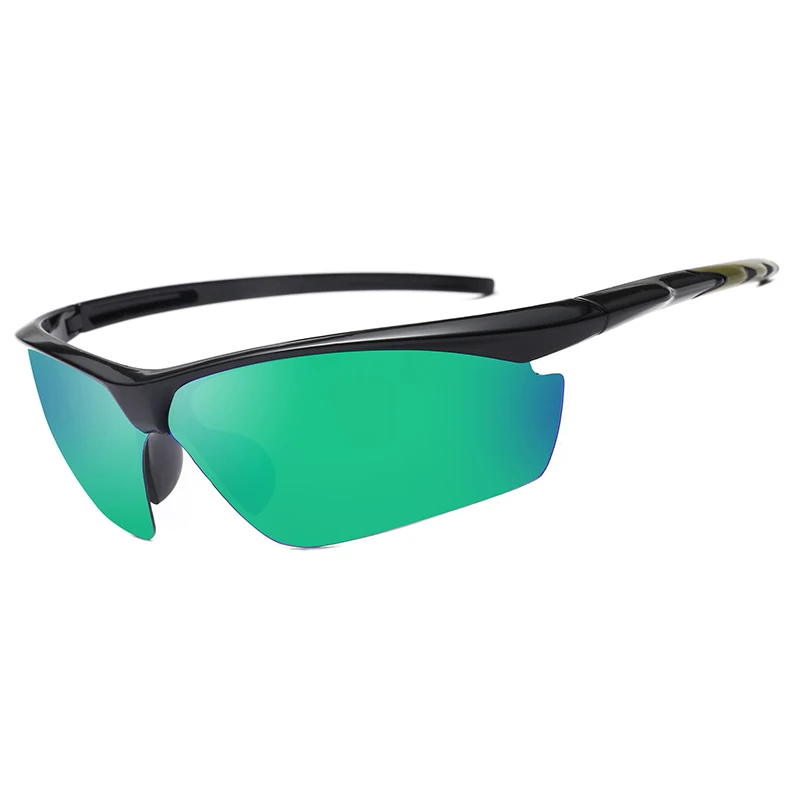 

Pc Material Half-frame Sports Sunglasses Cycling Sunglasses With Myopia Frame Unisex Sports Glasses, Multicolor