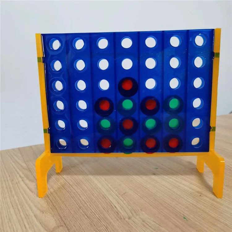 

Y1102 new design connect 4 game board silicone mold for resin craft, Blue