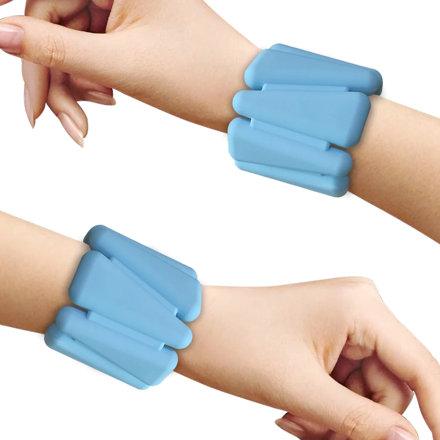 

2021 Hot Selling Yoga Fitness Weight-Bearing Bracelet Sports Weight-Bearing Silicone Wrist Band