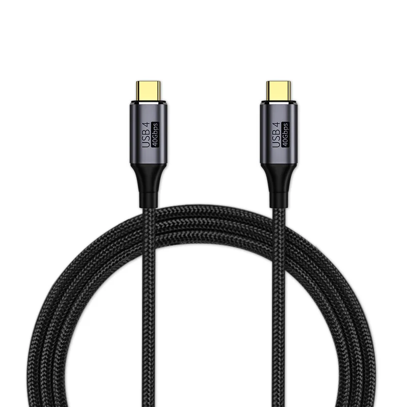 

New arrival USB4 Cable PD Fast Charging Cable Type 40Gbps 100w 8K 60HZ Usb C To DataRoad USB 4.0 C to Type C fast charging