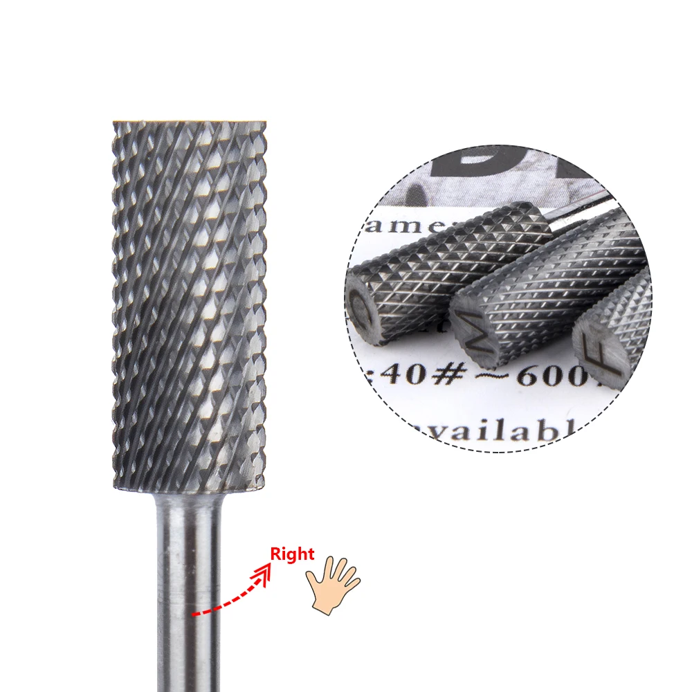 

Manicure Pedicure Solid Polygon Nail Drill Bit