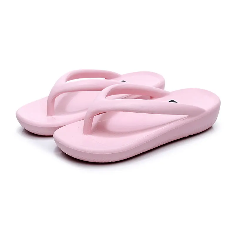 

Flip flops women's summer fashion wear ins South Korea 2020 new lovers beach shoes men's thick soled large size sandals