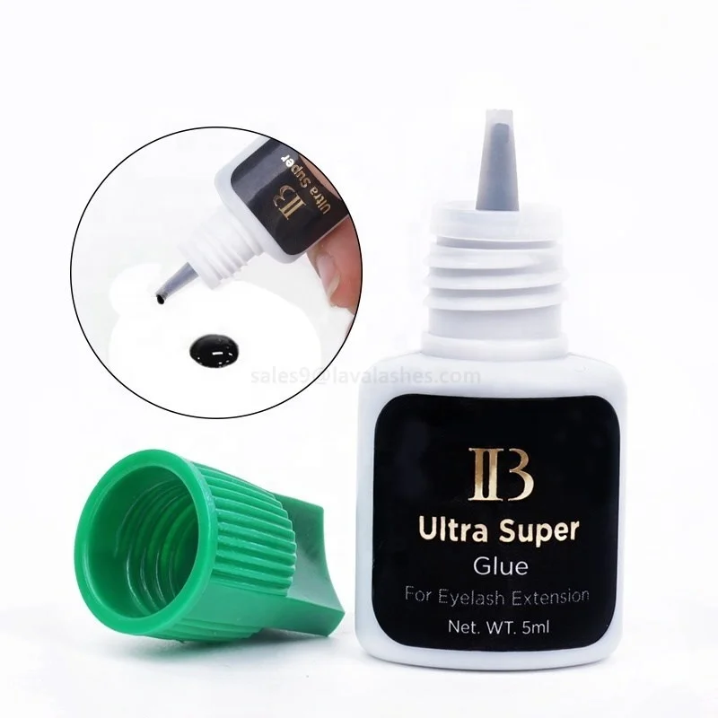 

lava other lashes Korea High sales eyelash extension glue Waterproof Private Label ib green glue 5ml lash extension glue