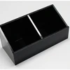 Customized black imported acrylic supermarket store home goods display stand