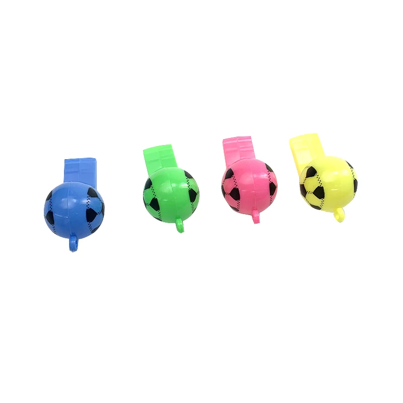 

Children's plastic football whistle referees are easy to carry mini cheerleading toys