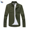 Excellent quality OEM chest pockets army green mult button military style uniform jacket