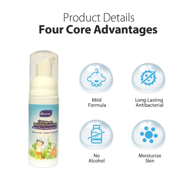 small portable foaming wash sanitiser hand sanitizer and children