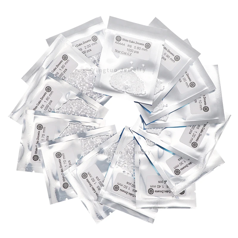 

Synthetic White Round European Star Cut 5A Stone Cubic Zirconia White CZ Stone