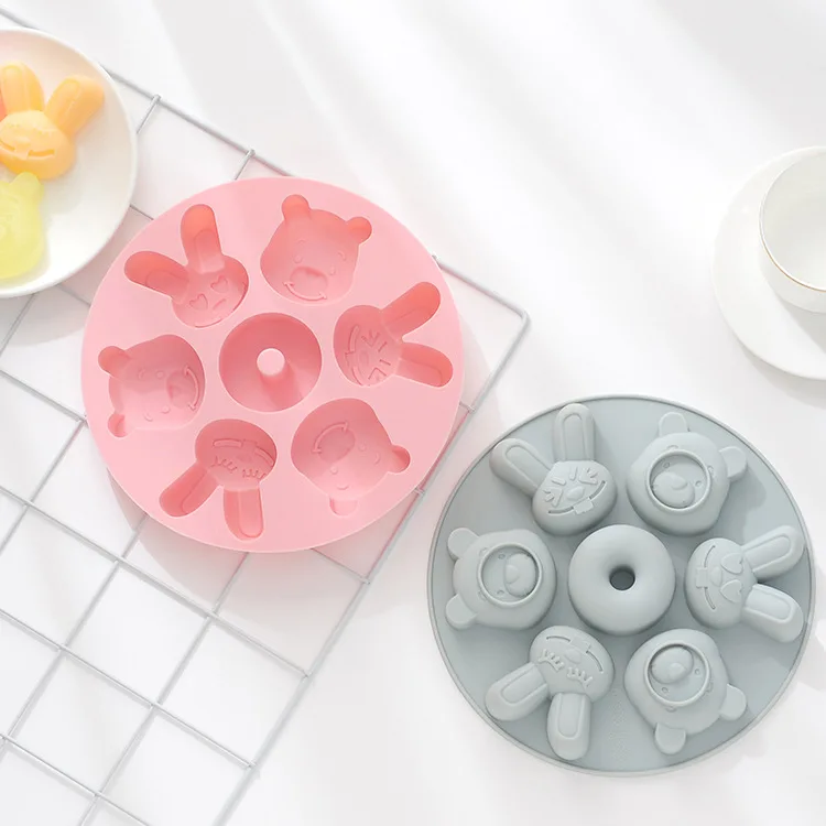

China online selling blue/ pink/Beige/green silica gel Cake baking mold use Decorating cake/baking/home