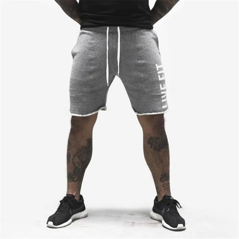 

Wholesale Dry Custom Cotton Sport Shorts Gym Men'S Jogging Drawstring Casual Blank Mens Fitness Shorts, Picture color