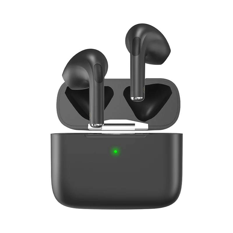 

2021 OEM factory wireless bluetooth earphone headphone earbuds tws headsets deep bass sounds HIFI voice quality ear black pods, Black,white ,green ,red, grey