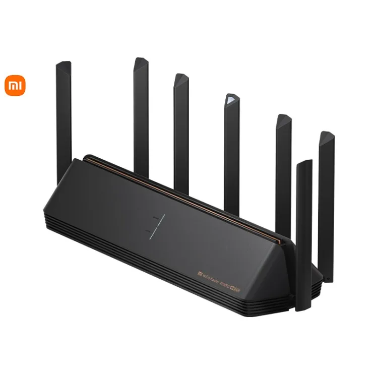 

Original Xiaomi AX6000 WiFi Router 6000Mbs 6-channel Independent Signal Amplifier Wireless Router Repeater with 7 Antennas