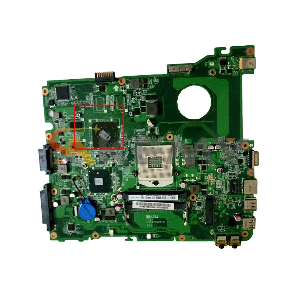 

E732ZG DA0ZRCMB6C0 S989 DDR3 MotherBoard for ACer E732 E732G E732ZG Aspire 4738G 4738ZG laptop motherboard mainboard