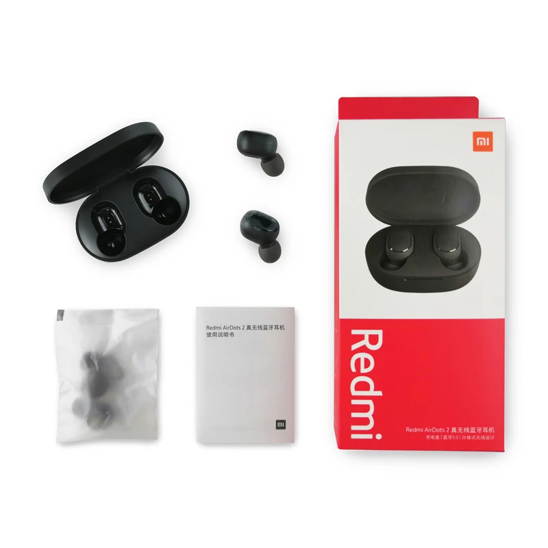 

2021 Redmi AirDots 2 Wireless Headphones BT Headset TWS Earphone handsfree wireless headphone