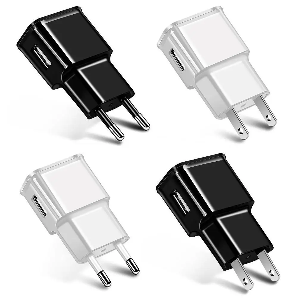 

Portable Travel Charging Head Portable EU/US Plug 5V Single USB Mobile Phone Charger Power Adapter For Xiaomi Android Phone