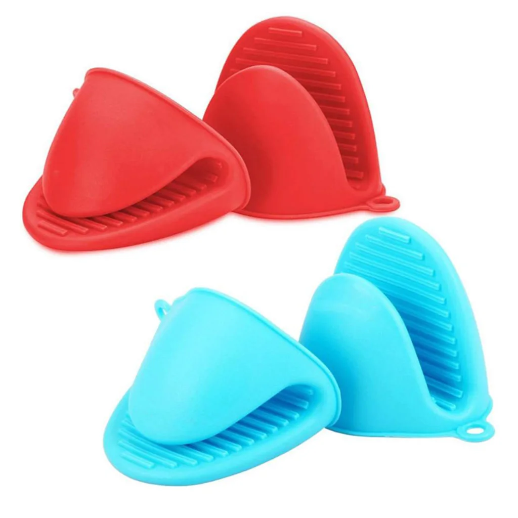 

Silicone heat resistant pot holder oven mitt glove, Customized