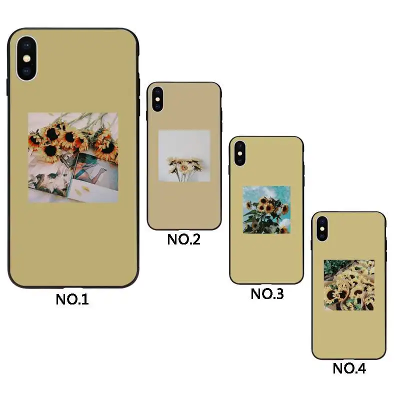 

The sunflower phone cover for iphone X 12, Black