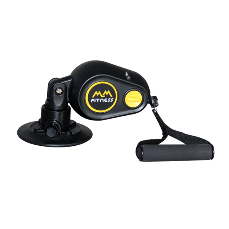 

Power elastic handle rope trainer wall pulley gym home fitness
