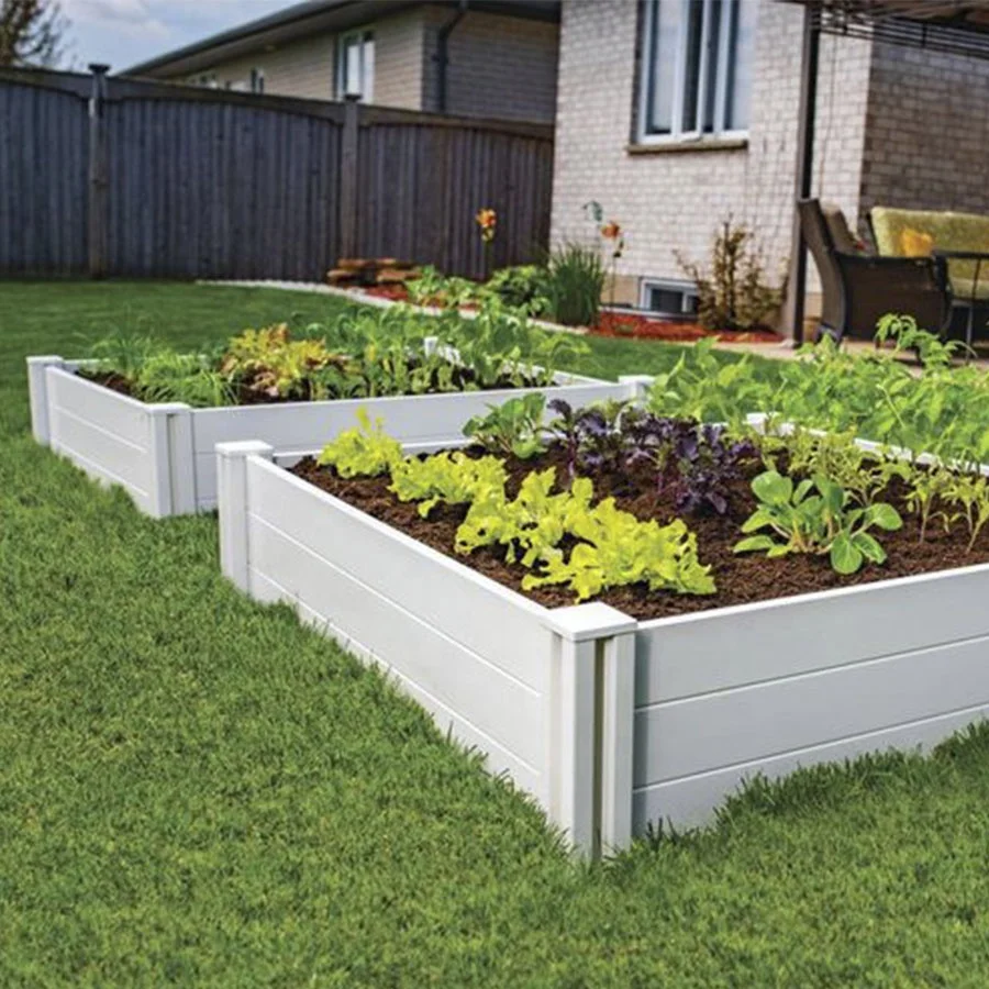 

Fentech 4x4 vinyl wholesale raised garden beds for flowers