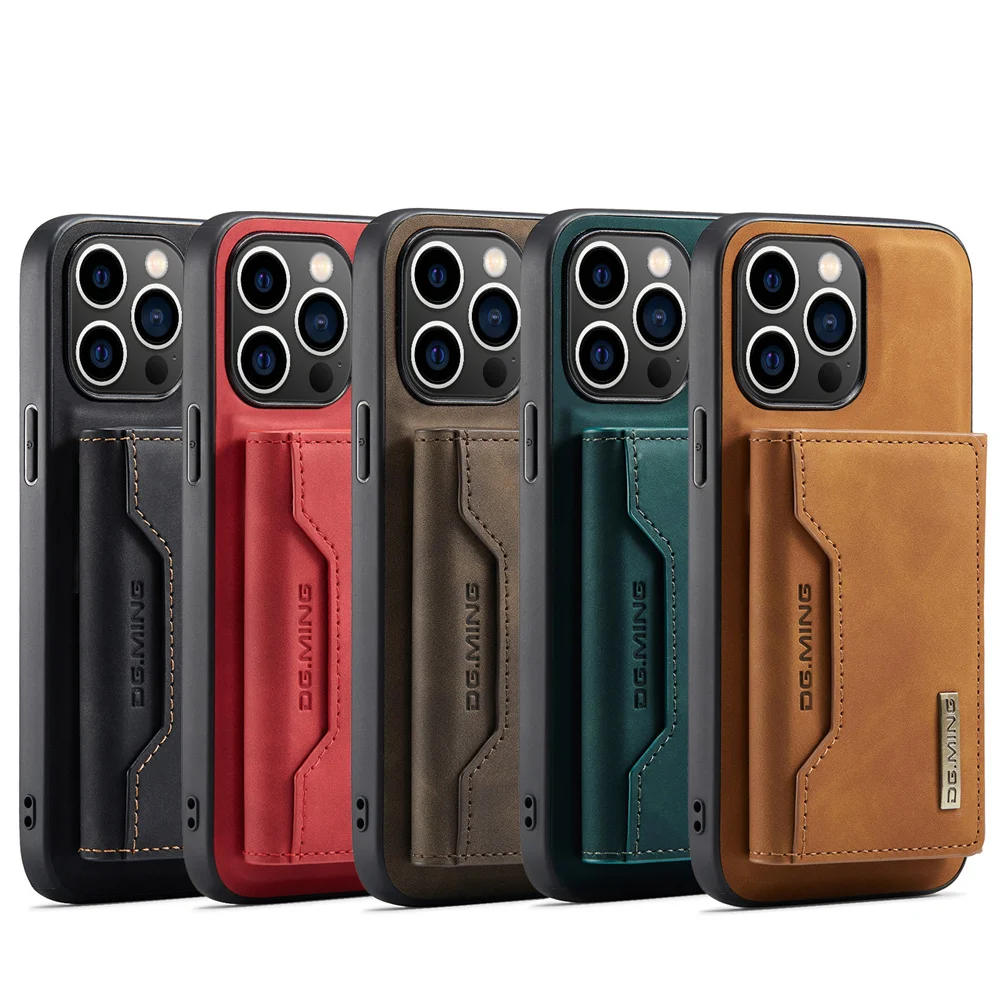 

Wallet Function PU Luxury Magnetic Leather Phone Case With Card Holder For Iphone 14 13 12 11 Pro Max 7/8/Se2/Se3 7P/8P X/Xs Max