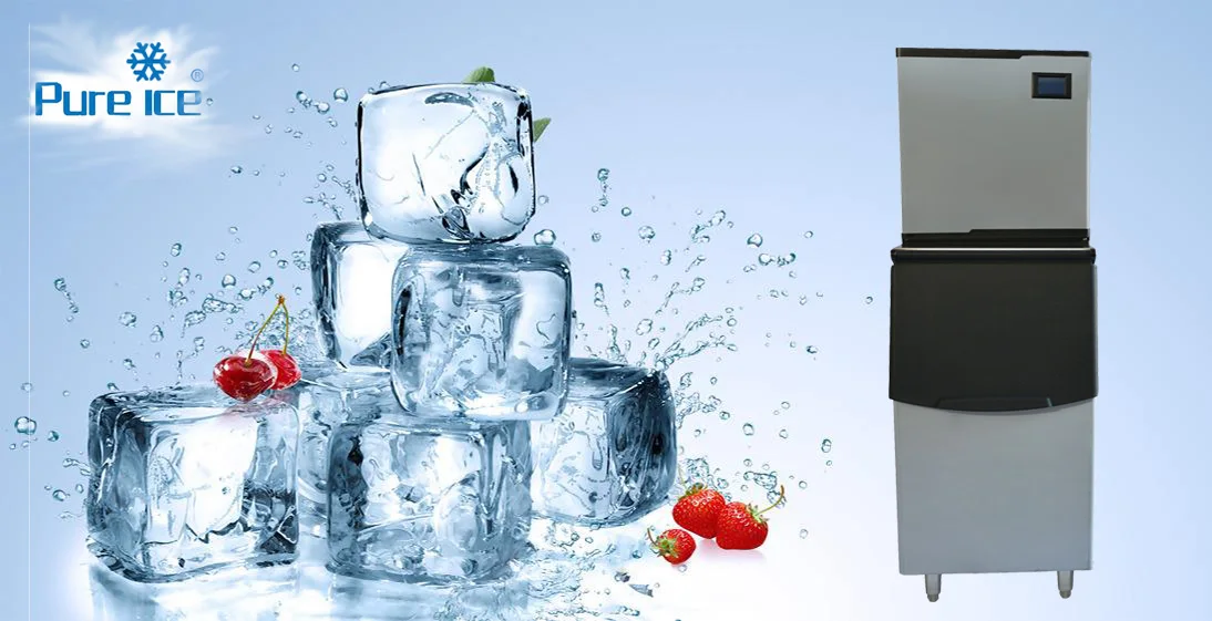 Hot Selling Big Commercial 500kg/d Ice Cube Making Machines/1000lbs