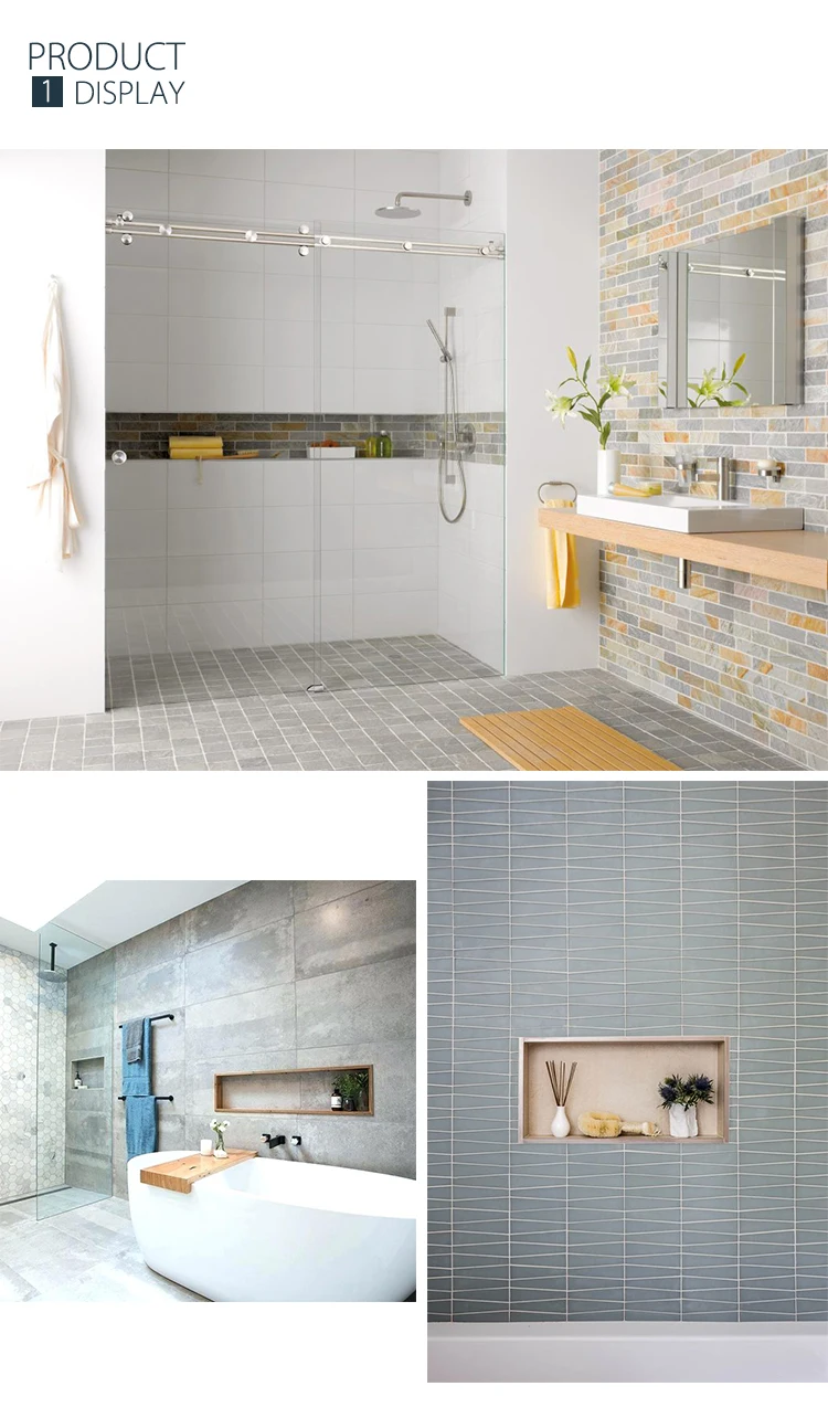 Blue Eps Material Recessed Shower Niche Shelf Buy Recessed Shower