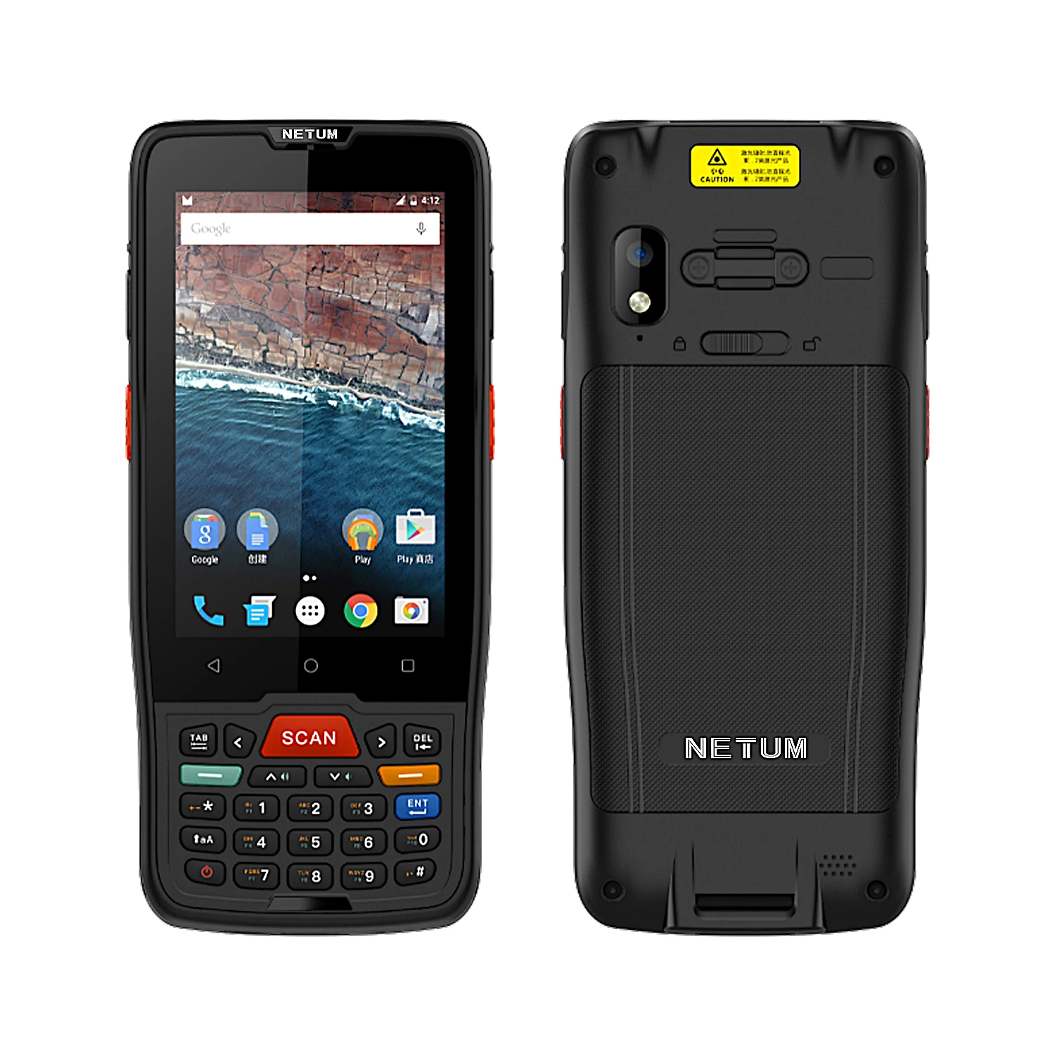 

Android 9.0 Barcode Scanner Handheld Mobile Computer for Warehouse Delivery Retail Inventory Management System IP65 Rugged PDA