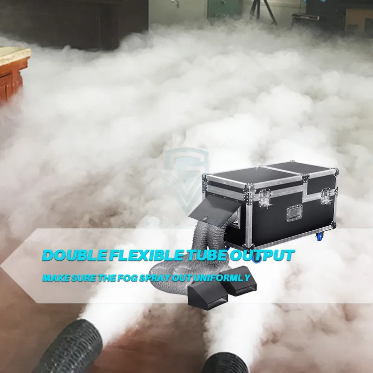 Low Lying Fog Machine 2000w Water Fog Machine Dmx Control Smoke Fog