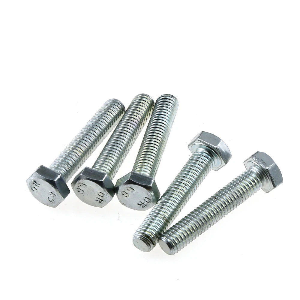 
Zinc Grade 8.8 Fasteners Din933 Hex Bolt 