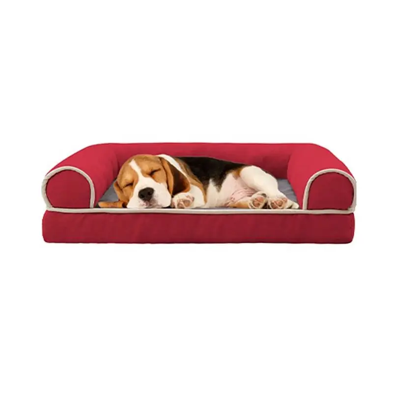 

Factory Warm Cozy Dog House Soft Fleece Nest Dog Baskets Proof Pet Bed washable Pet Friendly Sofa Bed For pet orthopedic bed