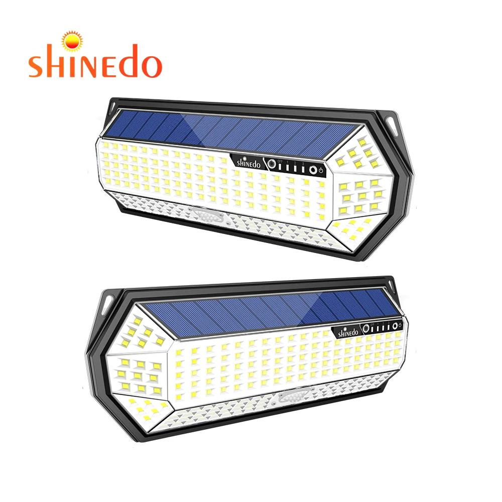 Super Bright 196 Led emergency Motion Sensor Emergency Solar wall Light