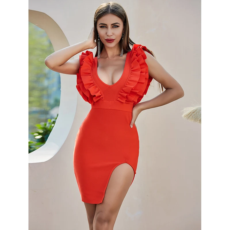 

Wholesale Summer Ladies Sexy Bodycon Dress Knee Length Dresses Casual Sleeveless Mini Bodycon, Picture color
