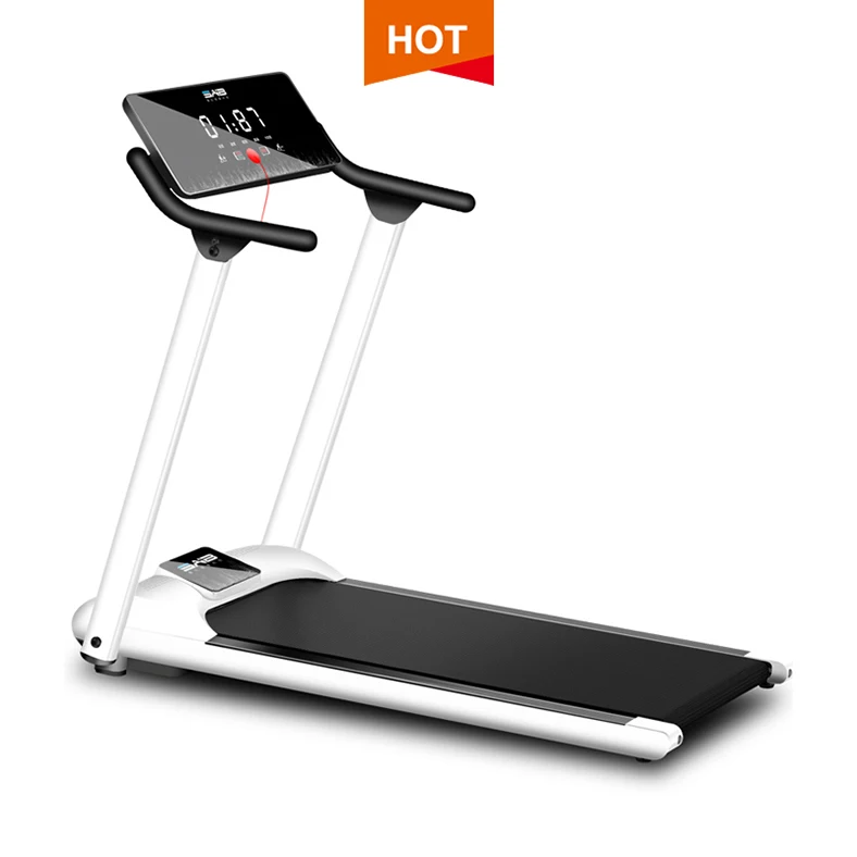 

Wholesale Economic Electric Treadmill Motorized Foldable Mini Treadmill Cheap Treadmills For Sale, White, black