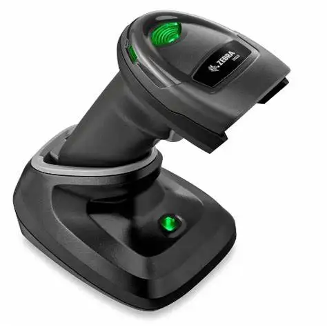 

Zebra Motorola DS2278 2D USB/RS232 Area-Imagering Standard Range Supermarket Handfree Wireless Barcode Scanner for POS solutions, Black